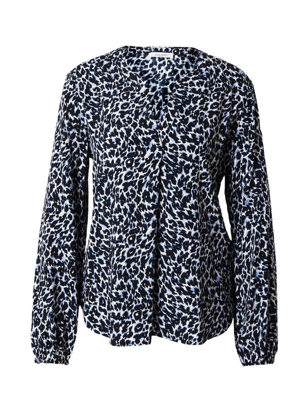 GERRY WEBER GERRY WEBER Блуза  нейви синьо / небесносиньо / черно / мръсно бяло