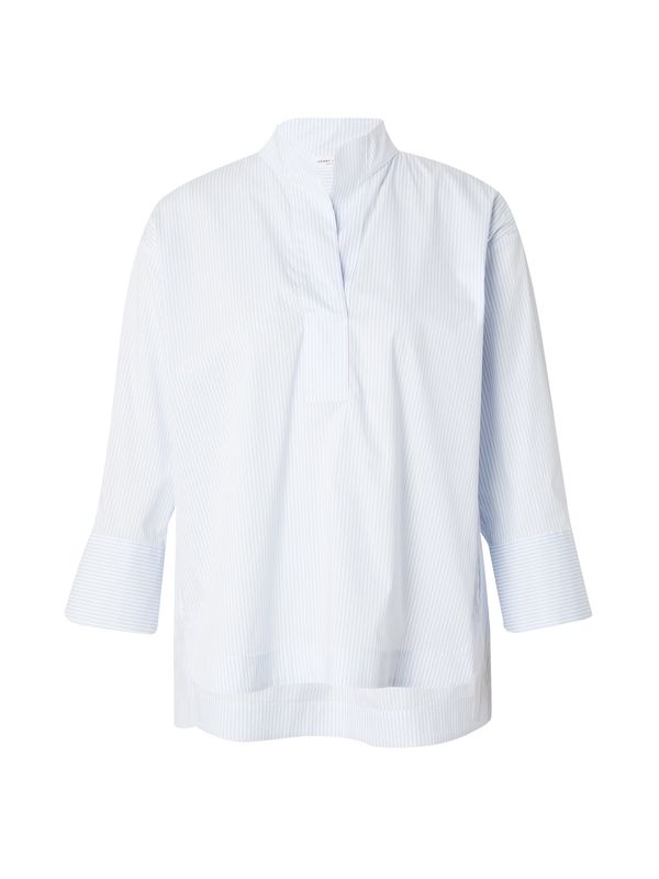 GERRY WEBER GERRY WEBER Блуза  светлосиньо / бяло