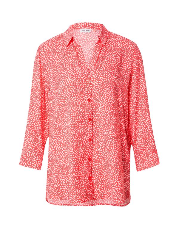 GERRY WEBER GERRY WEBER Блуза  ярко червено / бяло