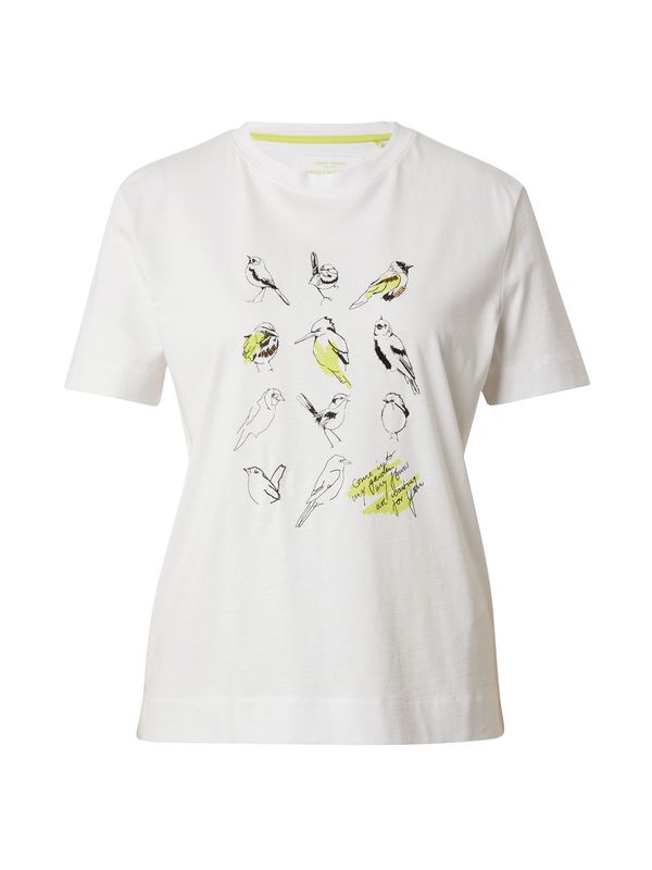 GERRY WEBER GERRY WEBER Тениска  лимоненожълто / черно / бяло