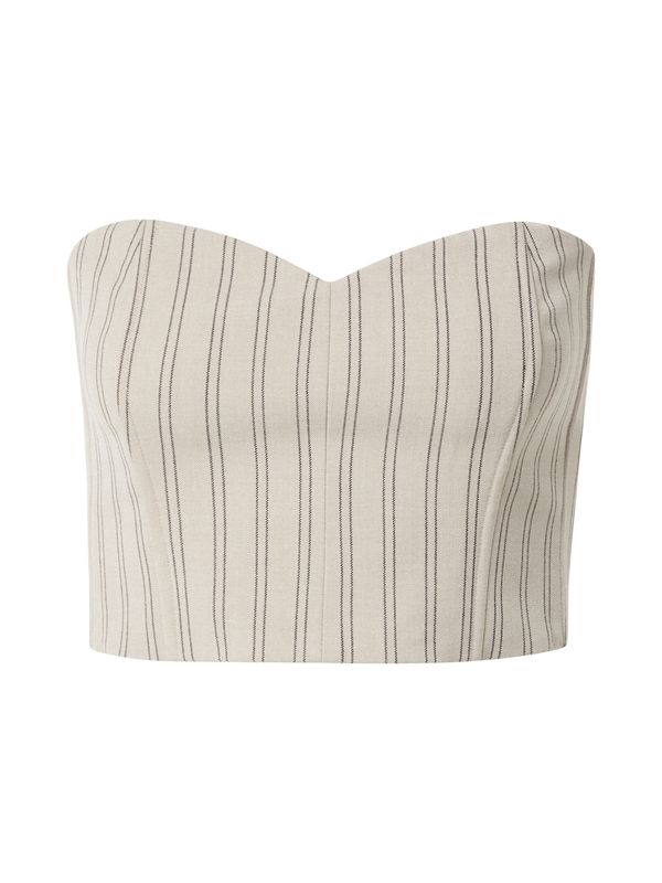 Gestuz Gestuz Топ 'Blair'  тъмнобежово / черно