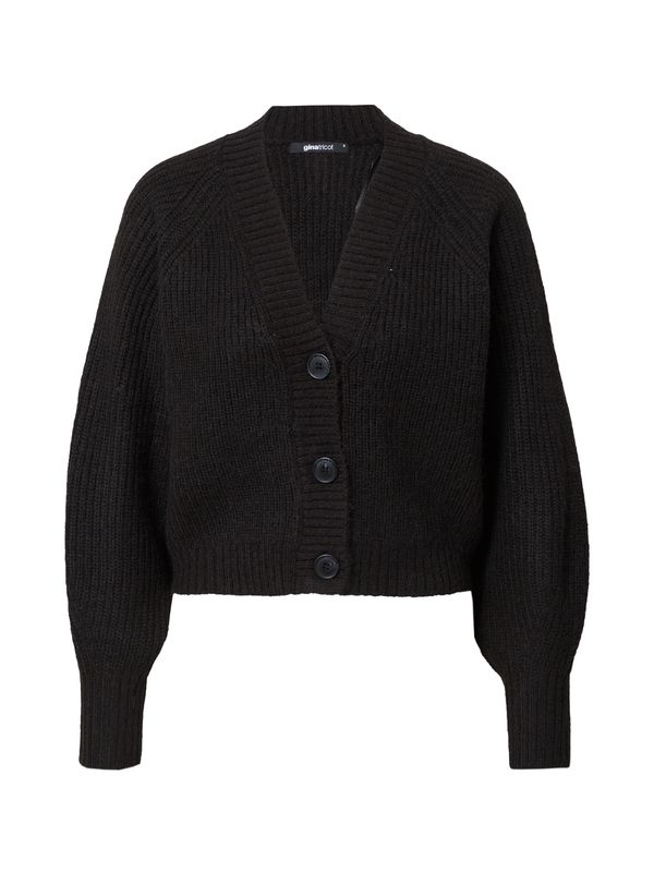 Gina Tricot Gina Tricot Плетена жилетка 'Valarie'  черно