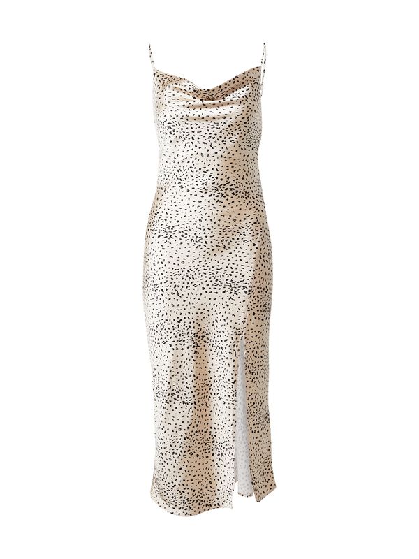 Gina Tricot Gina Tricot Рокля за коктейл 'Sally'  бежово / черно