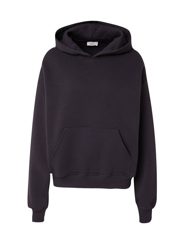 Gina Tricot Gina Tricot Суичър  антрацитно черно