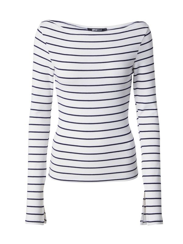 Gina Tricot Gina Tricot Тениска  морскосиньо / бяло