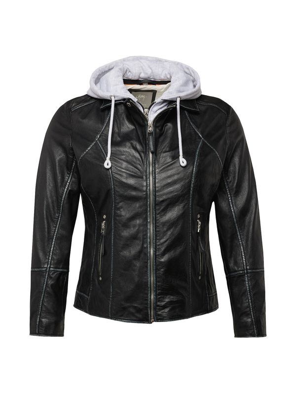 Gipsy Comfort Line Gipsy Comfort Line Преходно яке 'Leslee'  сив меланж / черно