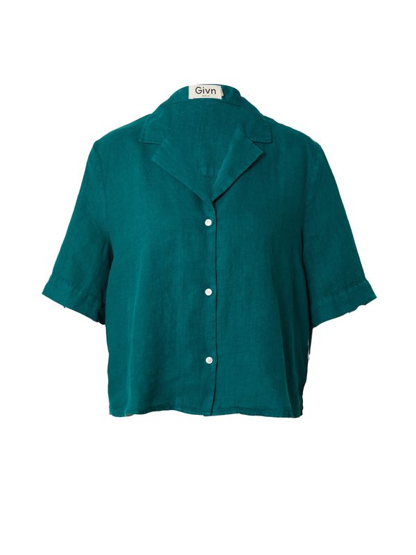 Givn Berlin Givn Berlin Блуза 'Carol'  петрол