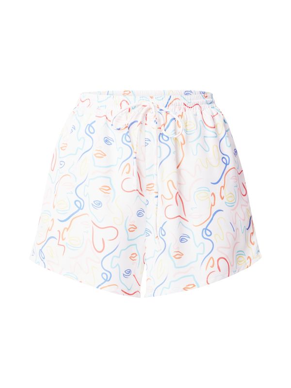 GLAMOROUS GLAMOROUS Панталон  синьо / жълто / червено / бяло