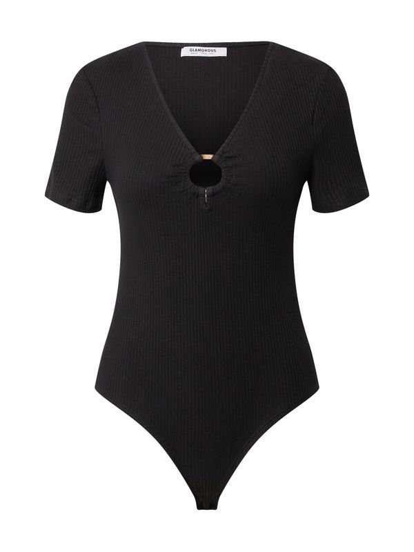 GLAMOROUS GLAMOROUS Тениска  черно