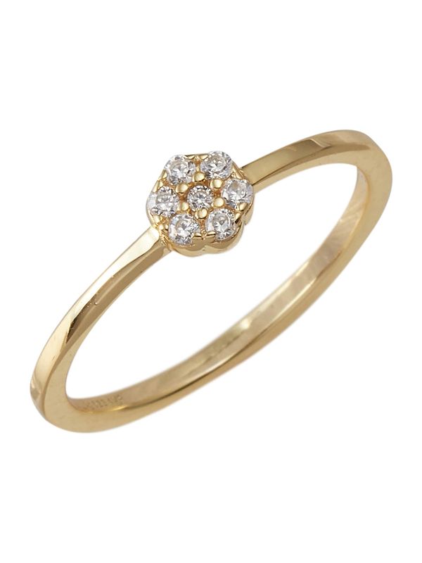 Glanzstücke München Glanzstücke München Пръстен  злато / прозрачно