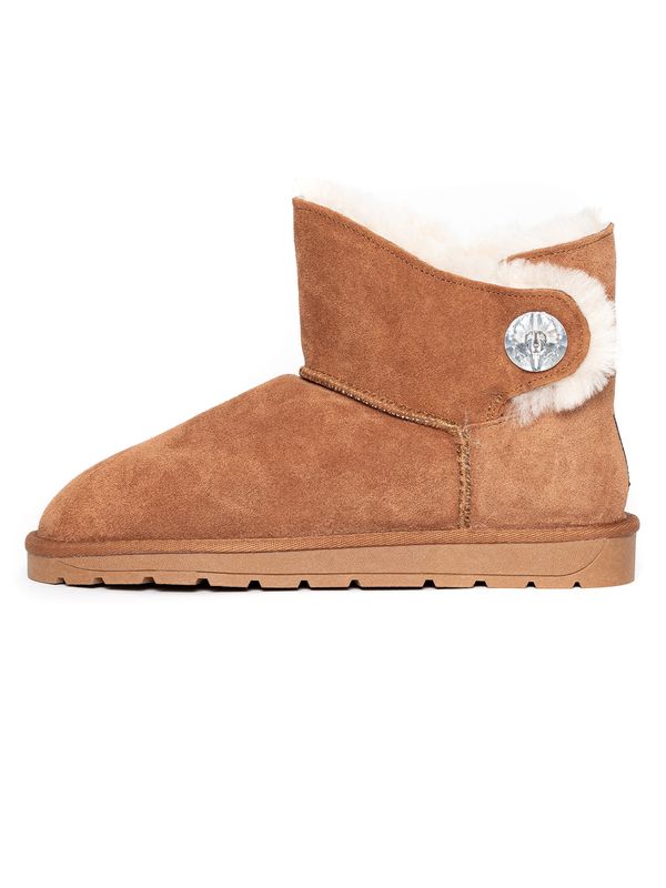 Gooce Gooce Боти 'Diama'  кафяво / черно / бяло