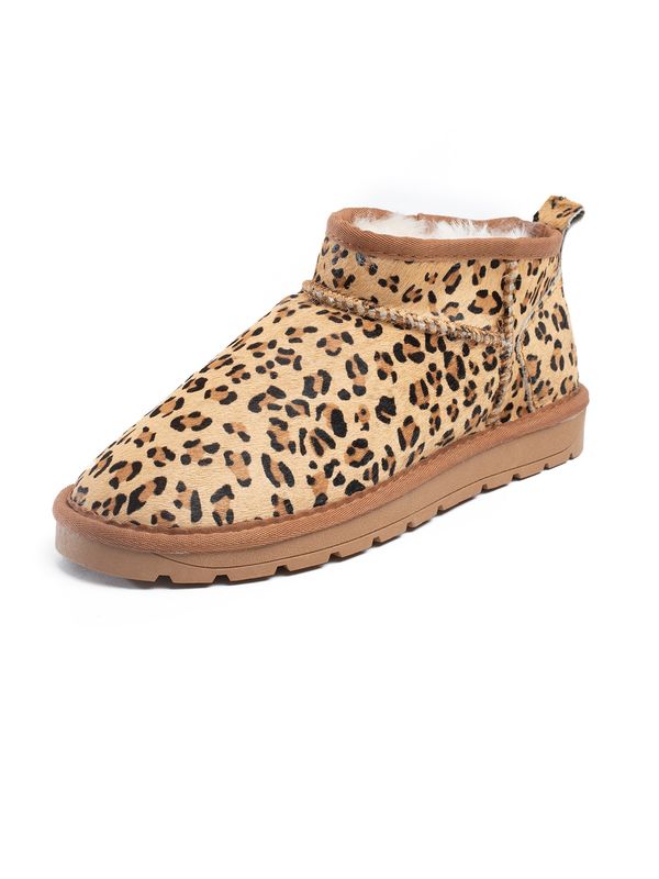 Gooce Gooce Боти 'Mindy'  бежово / светлокафяво / черно