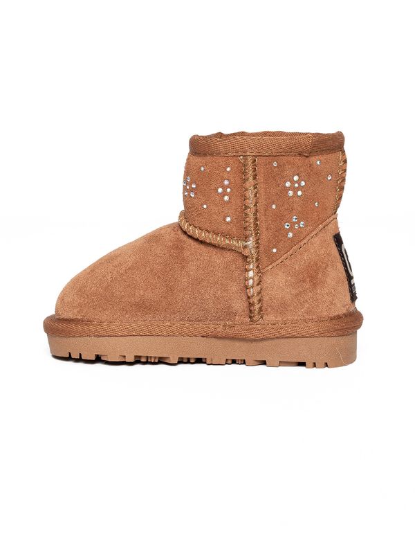 Gooce Gooce Ботуши 'Florette'  кафяво / бяло