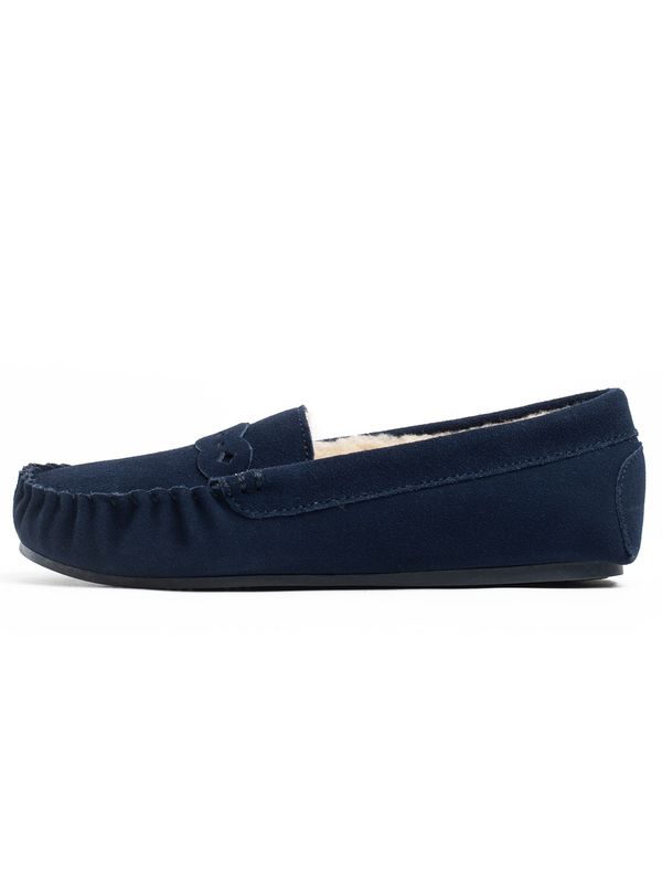 Gooce Gooce Мокасини 'Malika'  нейви синьо