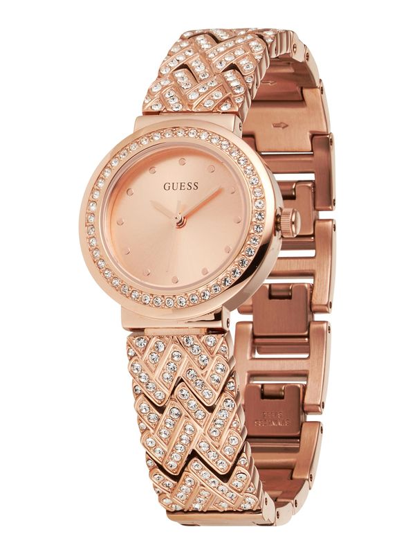 GUESS GUESS Аналогов часовник  розово злато