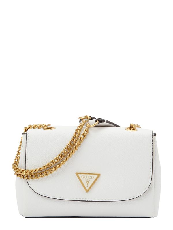 GUESS GUESS Чанта с презрамки 'Cosette'  злато / бяло