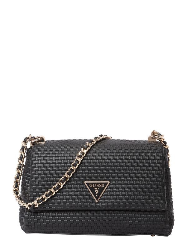 GUESS GUESS Чанта с презрамки 'ETEL'  злато / черно