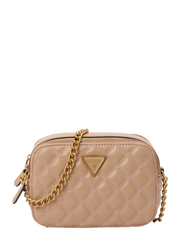GUESS GUESS Чанта с презрамки 'Giully'  камел / злато