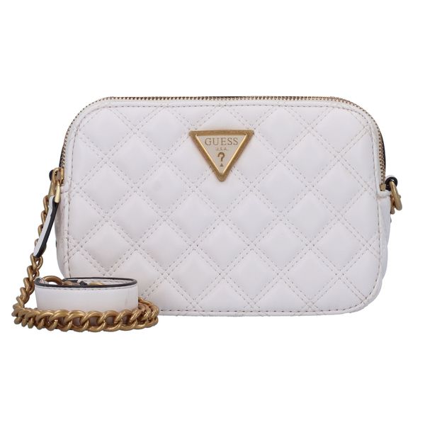 GUESS GUESS Чанта с презрамки 'Giully'  злато / бяло