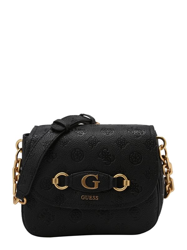 GUESS GUESS Чанта с презрамки 'IZZY'  злато / черно