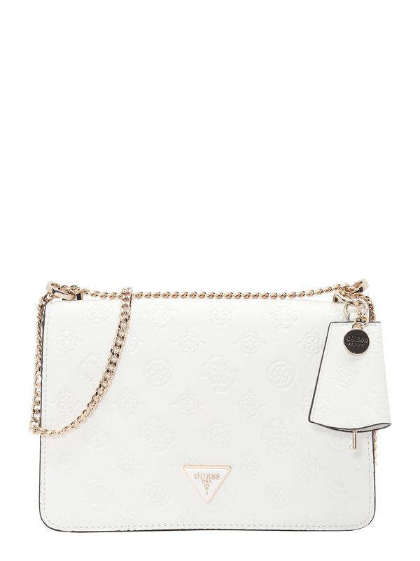 GUESS GUESS Чанта с презрамки 'JENA'  злато / бяло