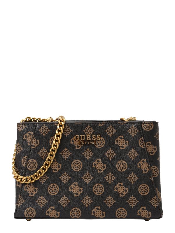 GUESS GUESS Чанта с презрамки 'Masie'  мока / светлокафяво / злато