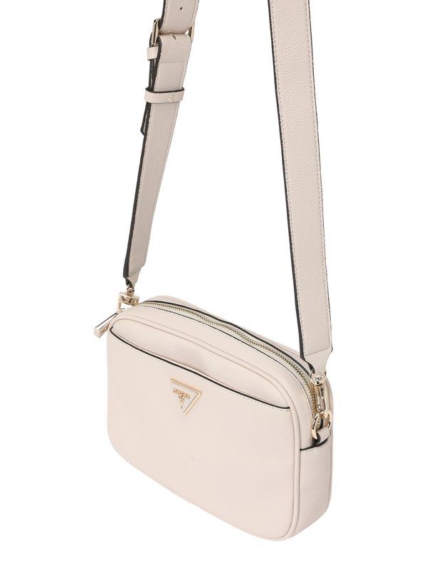 GUESS GUESS Чанта с презрамки 'Meridian'  злато / бяло