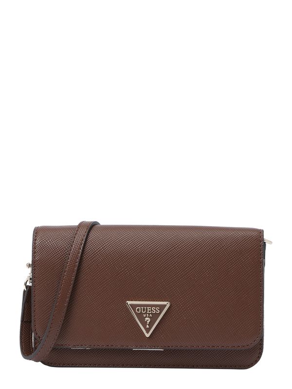 GUESS GUESS Чанта с презрамки 'Noelle'  кафяво / злато
