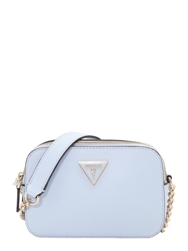 GUESS GUESS Чанта с презрамки 'Noelle'  светлосиньо / злато