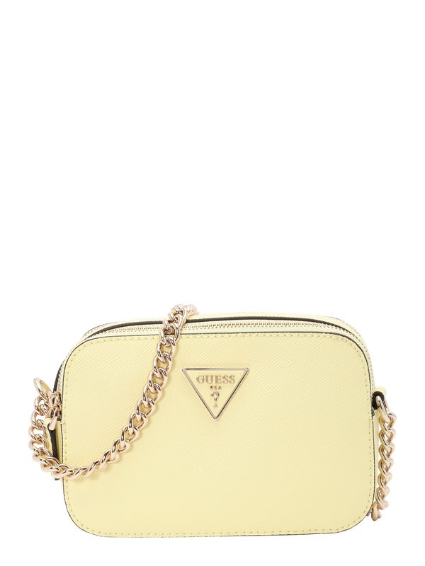 GUESS GUESS Чанта с презрамки 'Noelle'  жълто / злато