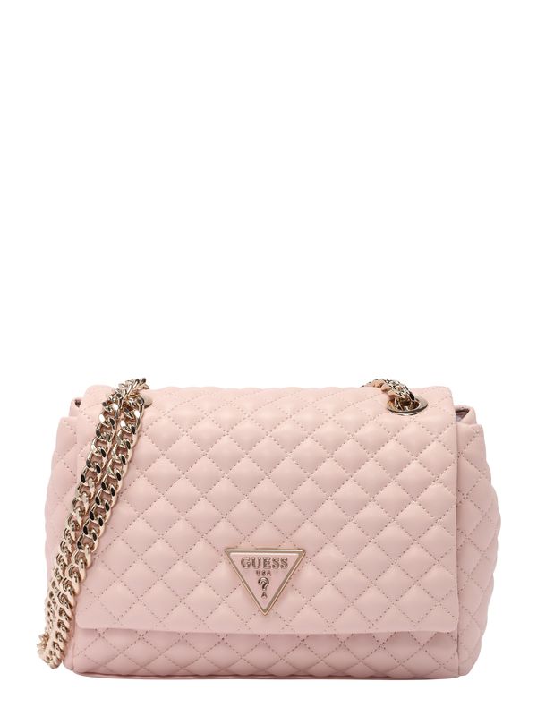 GUESS GUESS Чанта с презрамки 'Rianee'  злато / бледорозово