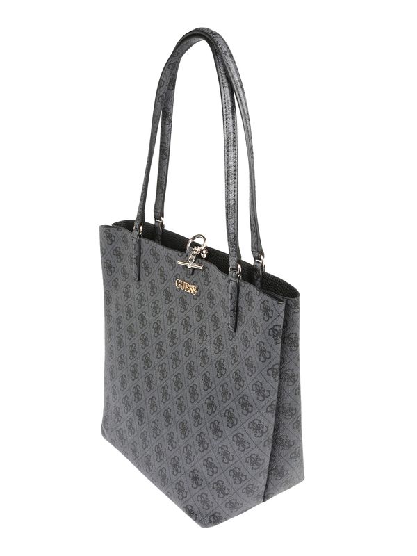 GUESS GUESS "Чанта тип ""Shopper""" 'Alby'  сиво / черно