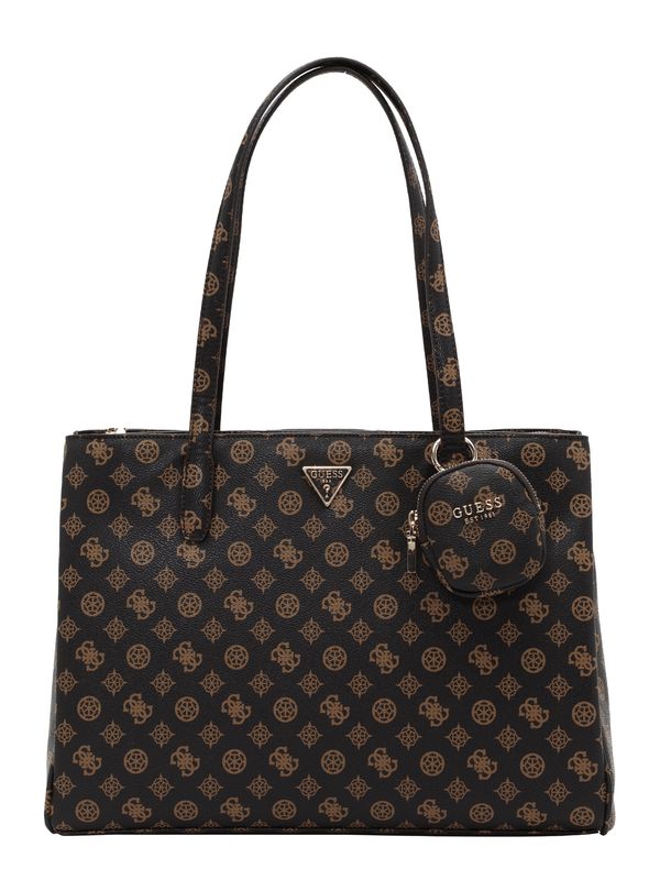 GUESS GUESS "Чанта тип ""Shopper""" 'POWER PLAY'  кафяво / черно
