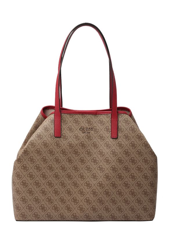 GUESS GUESS "Чанта тип ""Shopper""" 'Vikky'  светлокафяво / злато / розово