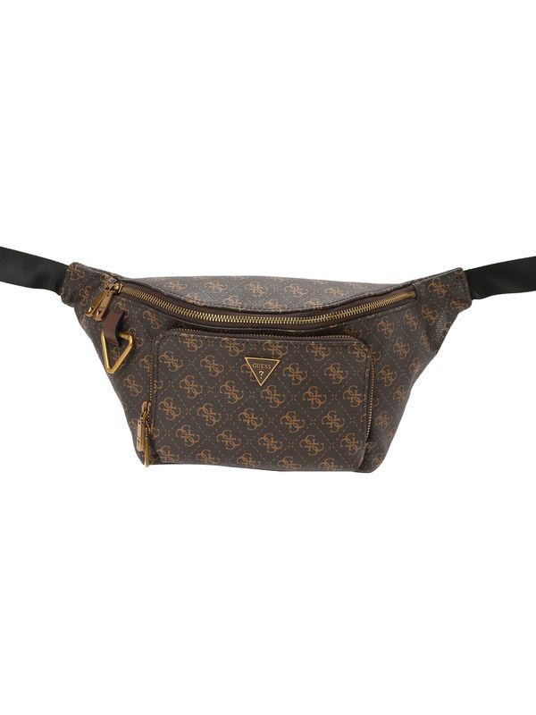 GUESS GUESS Чанта за кръста 'MILANO'  кафяво / злато