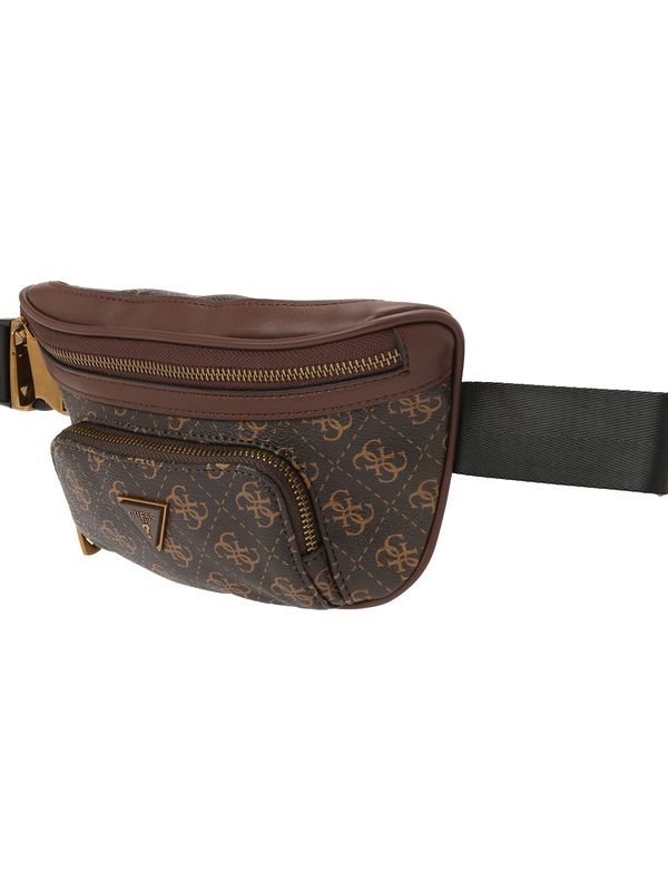 GUESS GUESS Чанта за кръста 'VEZZOLA'  кафяво / коняк / тъмнокафяво