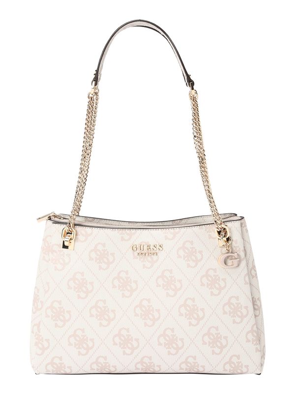 GUESS GUESS Чанта за през рамо 'Eliette'  кафяво / злато / светлосиво