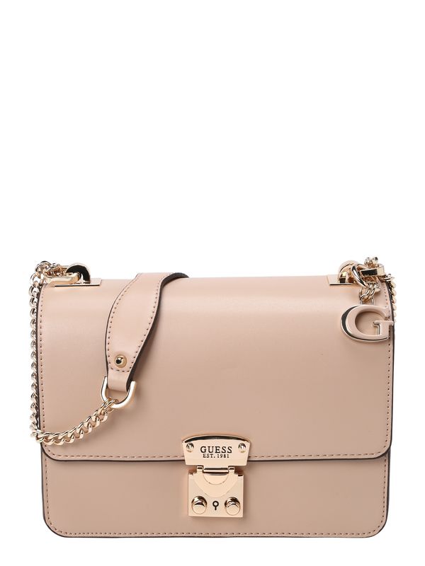 GUESS GUESS Чанта за през рамо 'ELIETTE'  телесен цвят / злато / черно