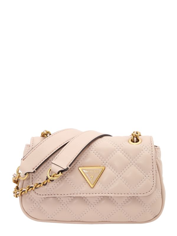 GUESS GUESS Чанта за през рамо 'GIULLY'  светлобежово / злато