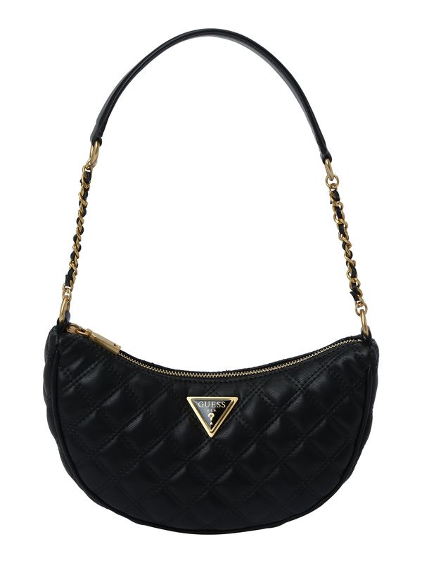 GUESS GUESS Чанта за през рамо 'Giully'  злато / черно