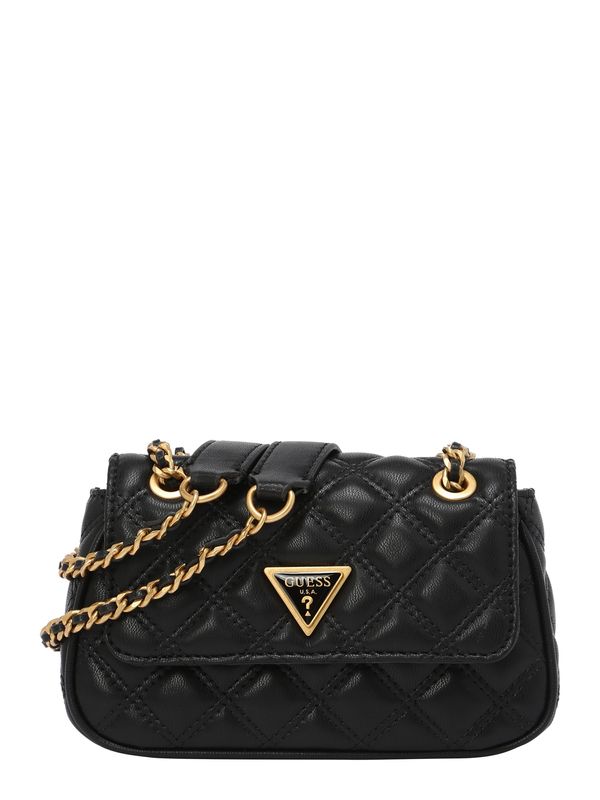 GUESS GUESS Чанта за през рамо 'Giully'  злато / черно