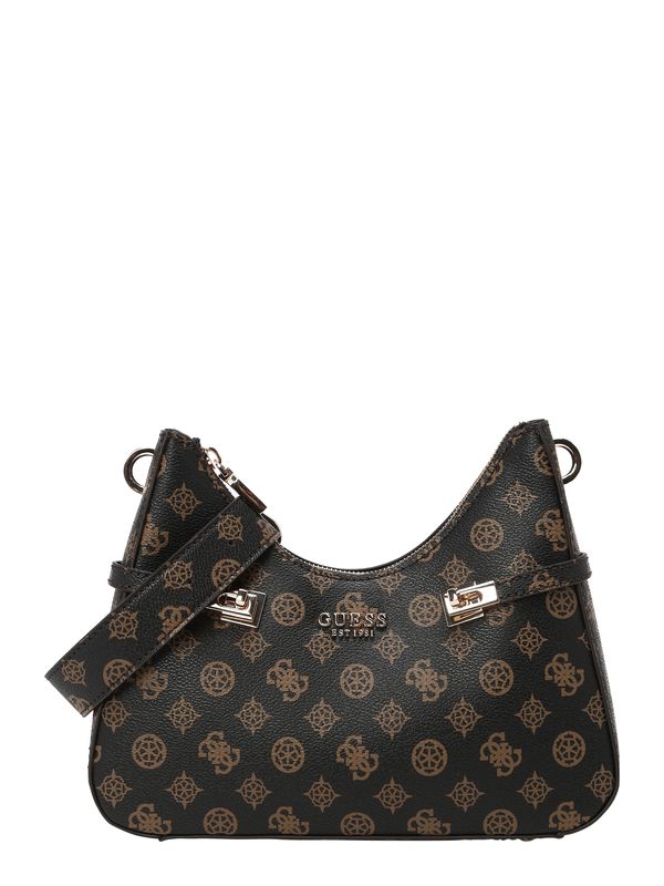 GUESS GUESS Чанта за през рамо 'LORALEE'  кафяво / светлокафяво