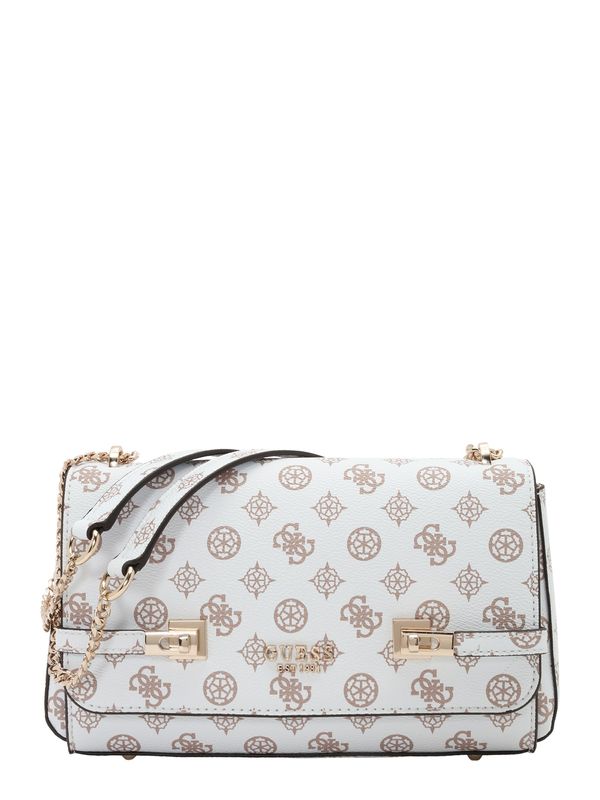 GUESS GUESS Чанта за през рамо 'LORALEE'  камел / бяло