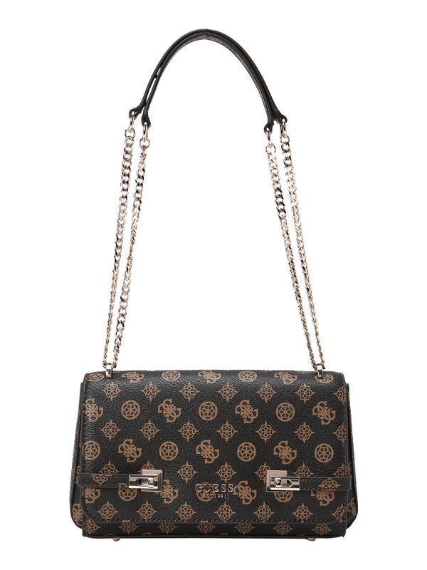 GUESS GUESS Чанта за през рамо 'LORALEE'  мока / черно