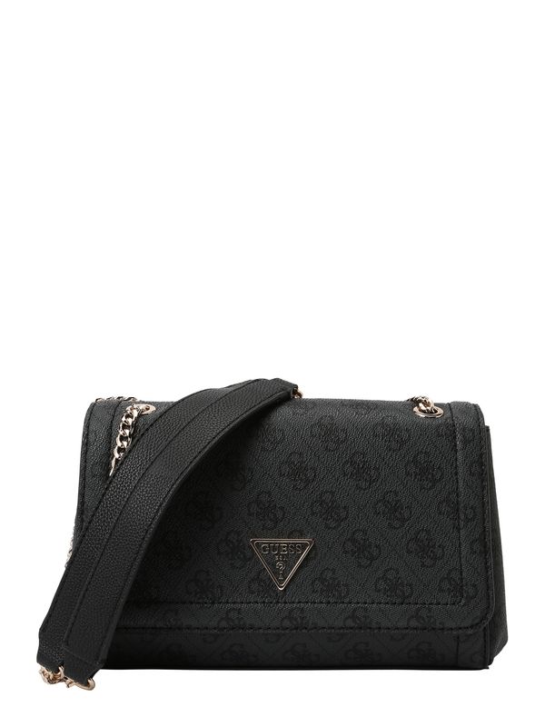 GUESS GUESS Чанта за през рамо 'Noelle'  тъмносиво / черно