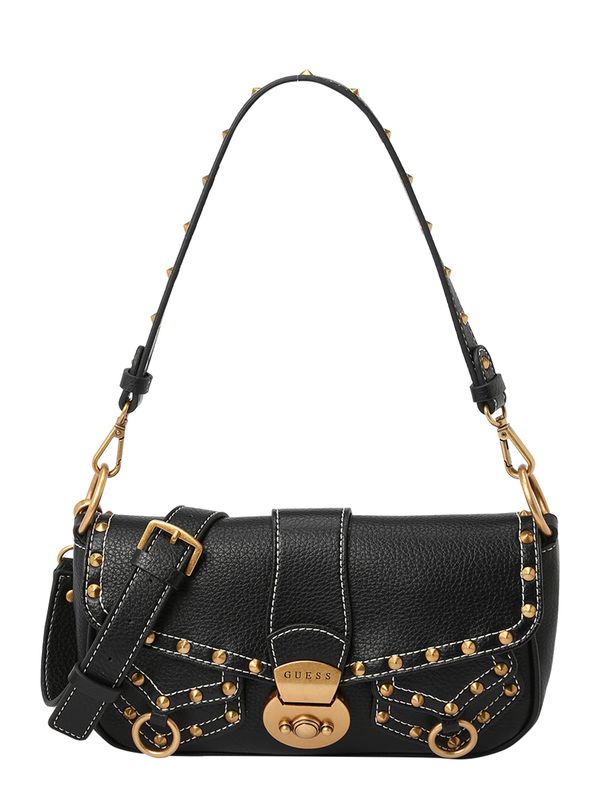 GUESS GUESS Чанта за през рамо 'SARDINIA'  злато / черно