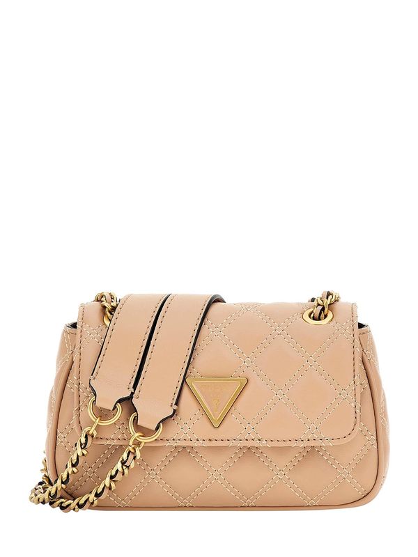 GUESS GUESS Чанта за през рамо  светлокафяво