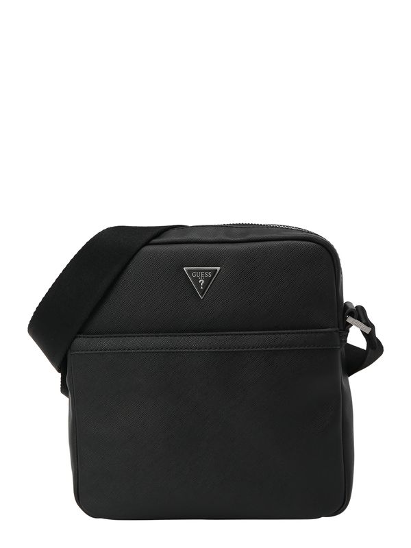 GUESS GUESS Чанта за през рамо тип преметка  черно