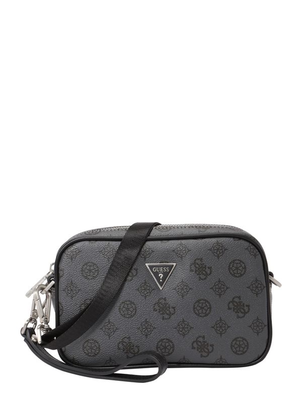 GUESS GUESS Чанта за през рамо тип преметка 'TORINO'  тъмносиво / черно
