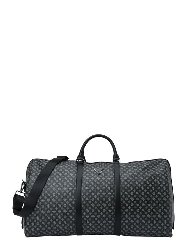 GUESS GUESS Чанта за пътуване тип "Weekender"  черно / бяло